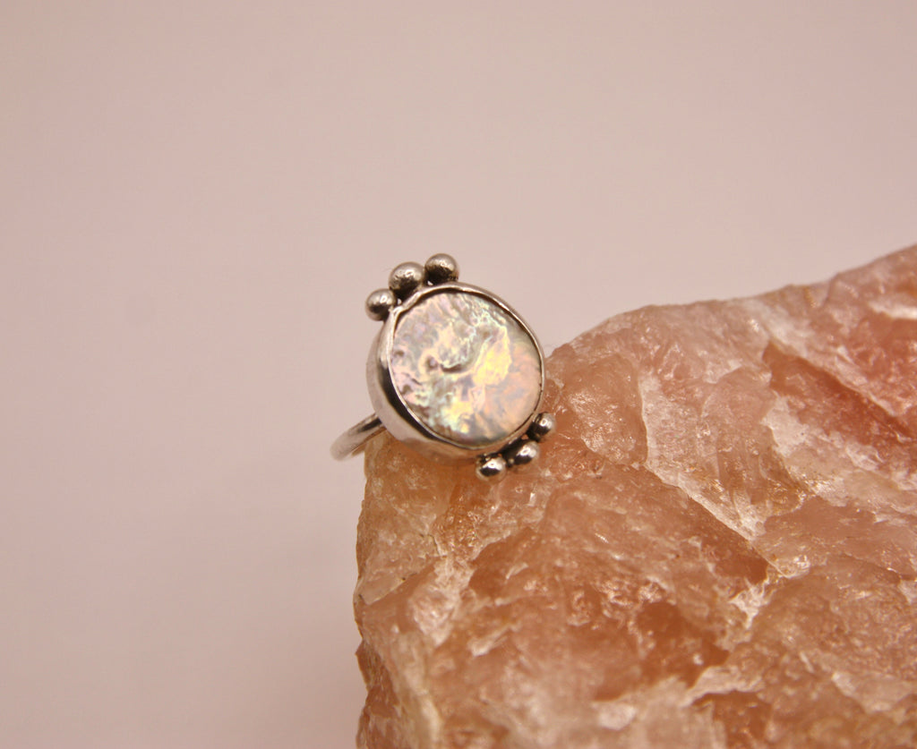 Pearl Dot Ring