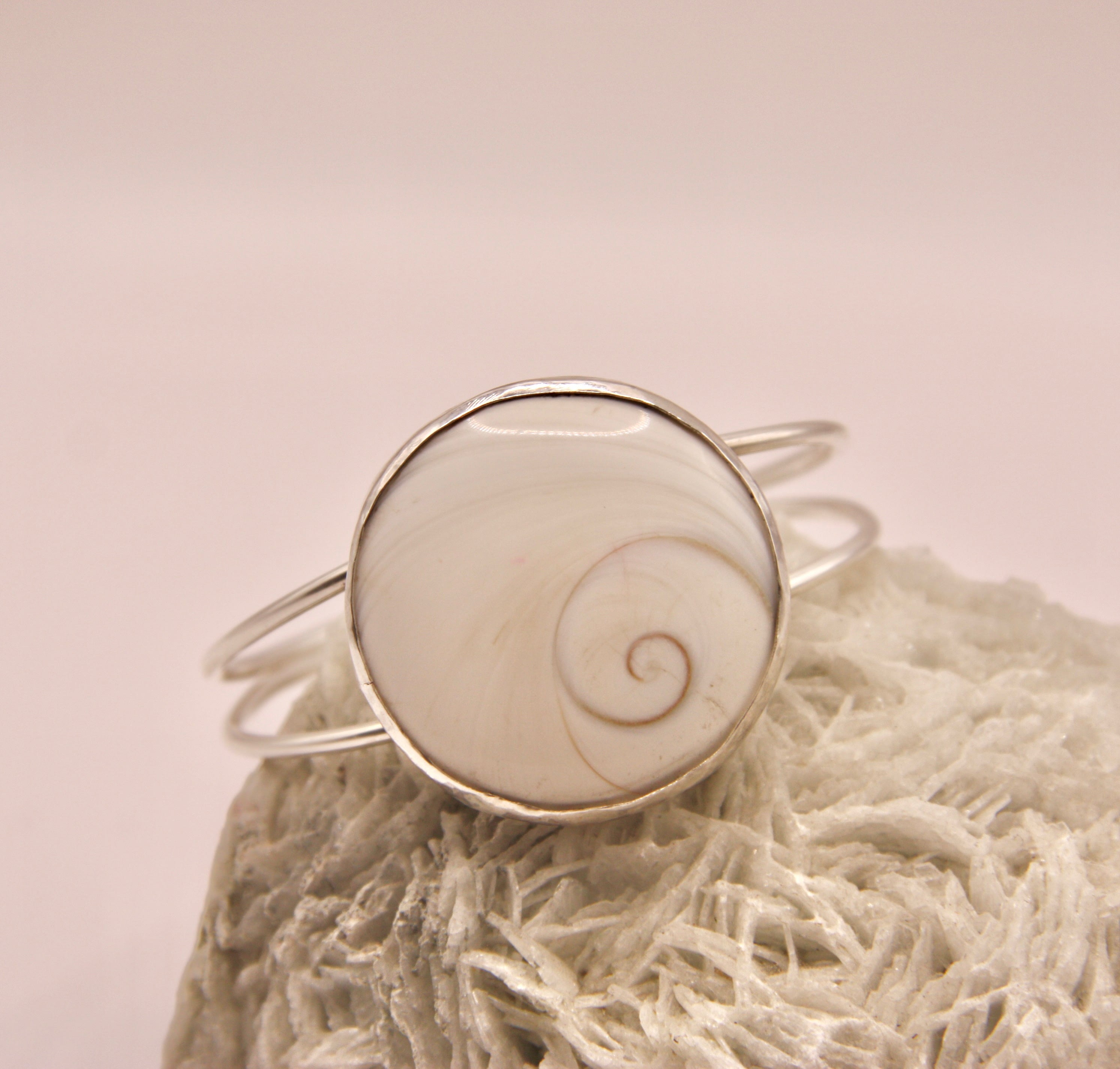 Shiva Shell Double Band Cuff