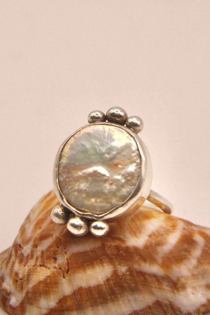 Pearl Dot Ring