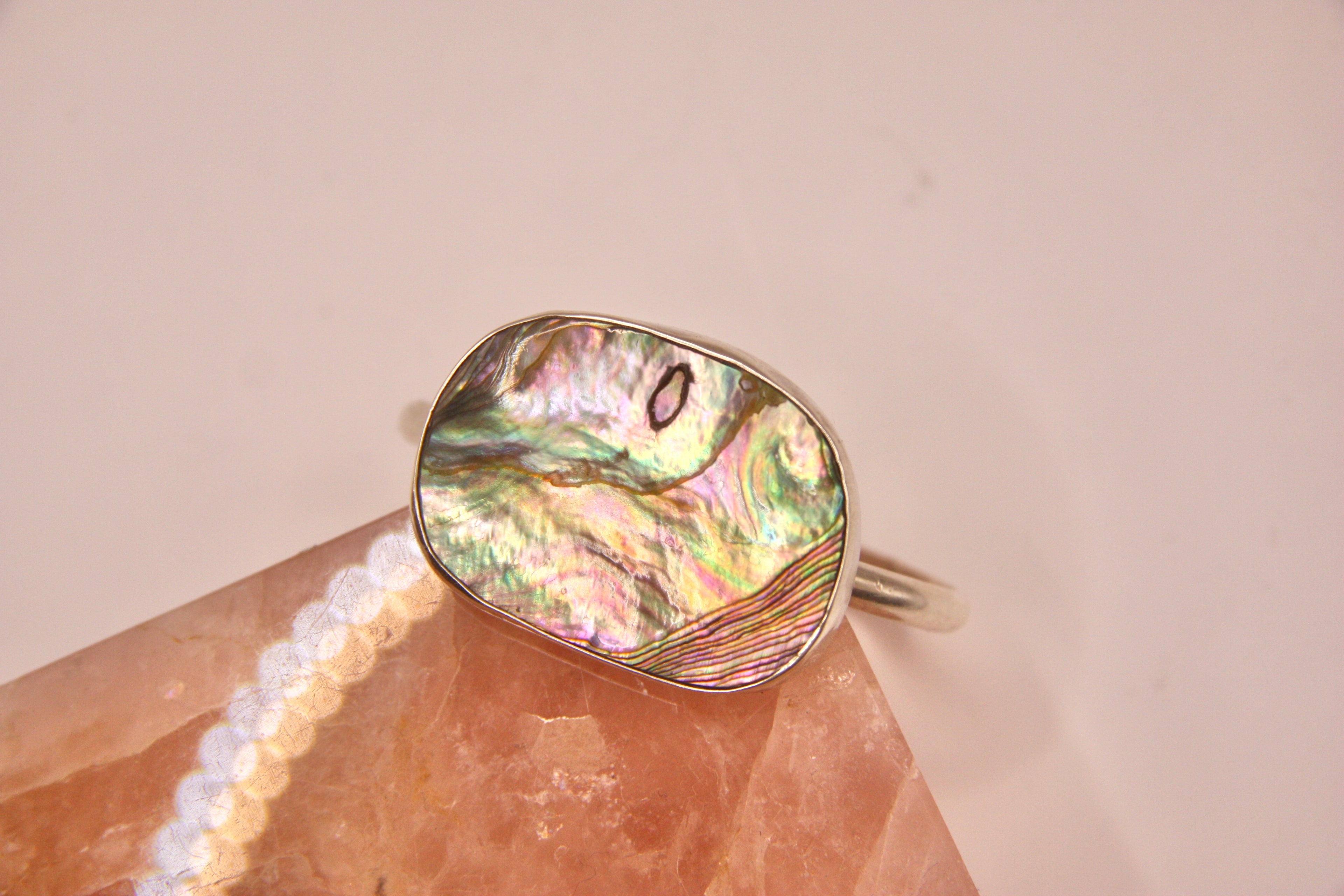 Large Abalone Cuff