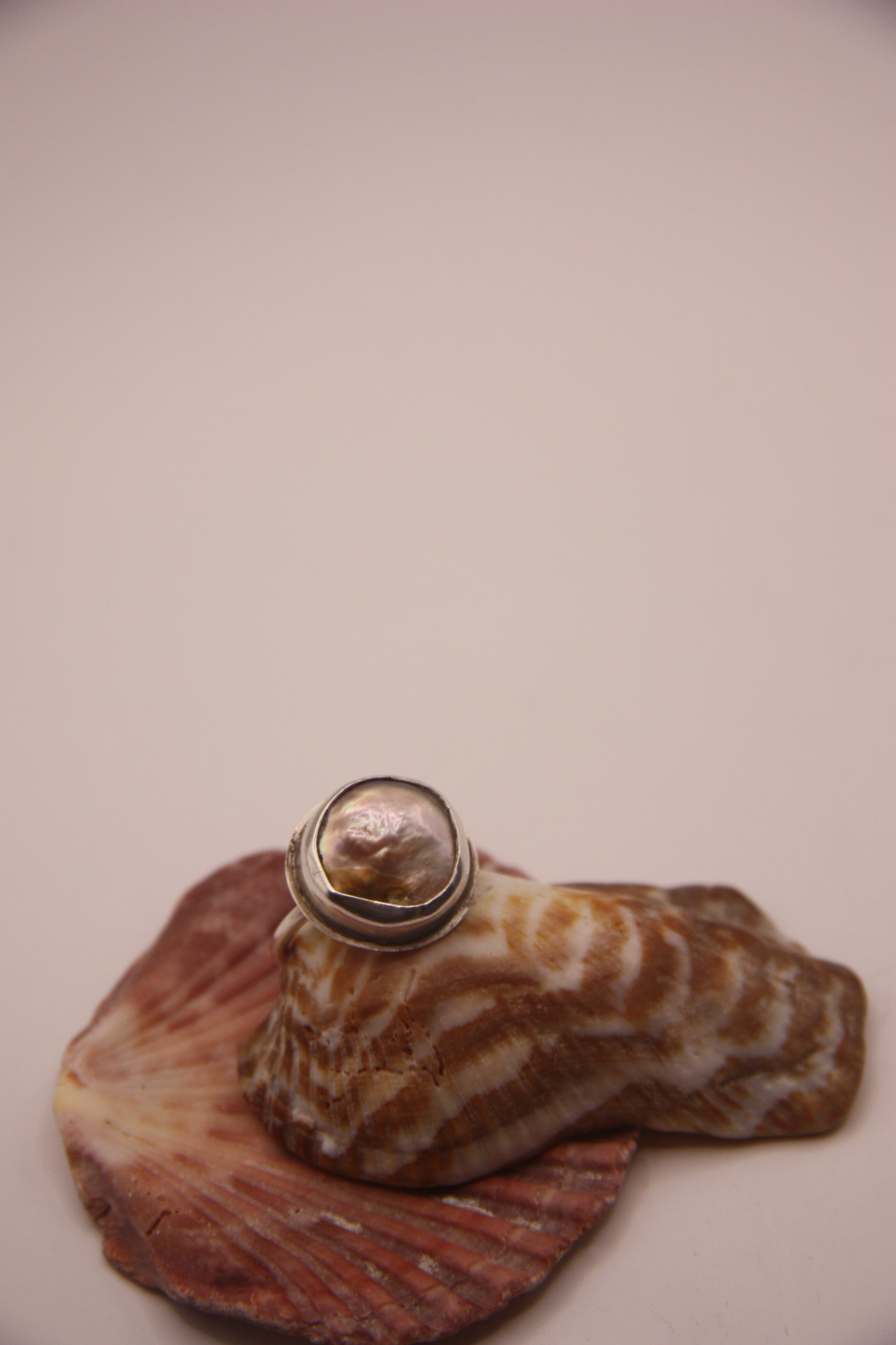 Multicolor Freshwater Pearl Ring