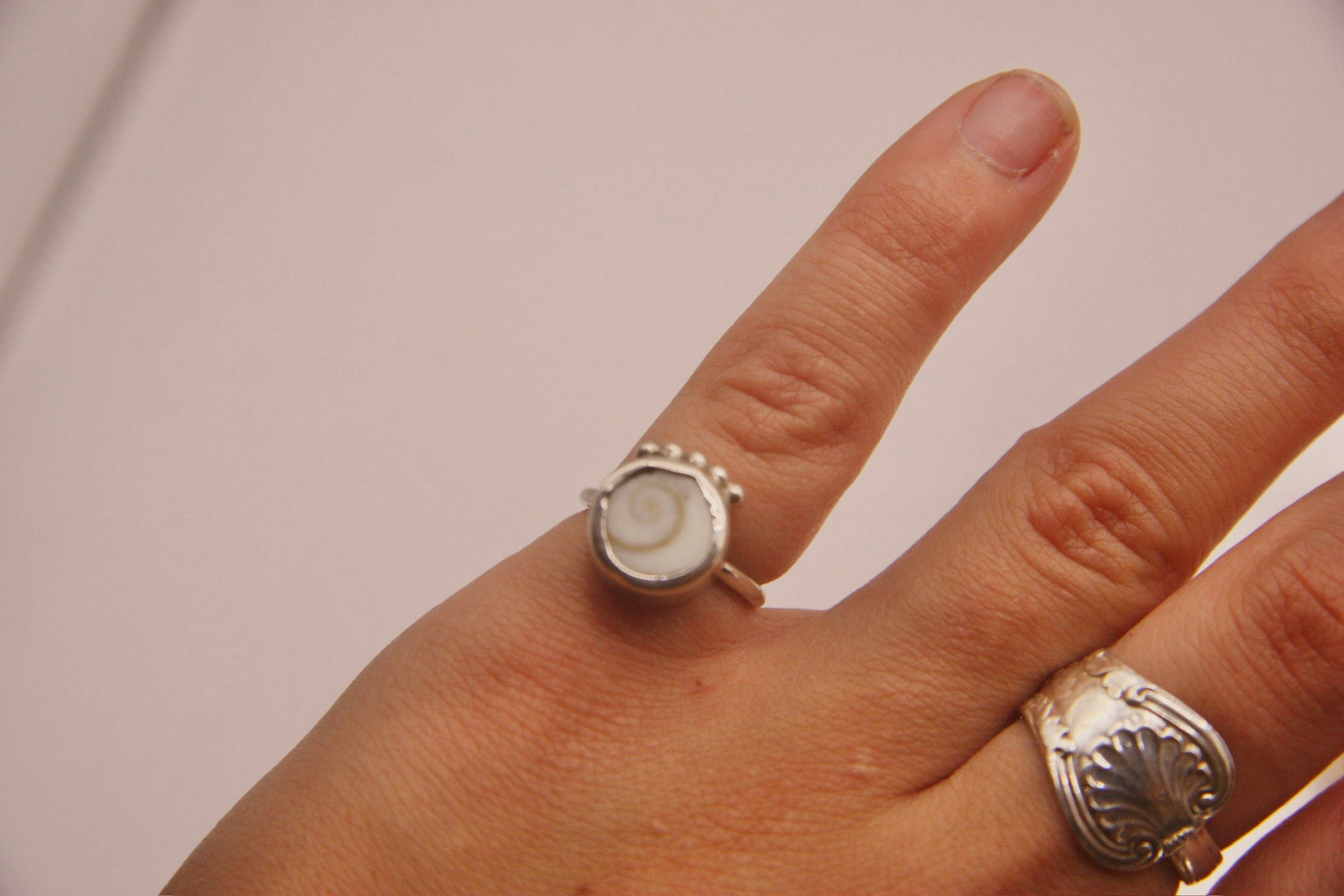 Shiva Shell Pinky Ring