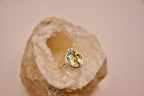 Round Abalone Dot Ring