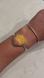 Rare Sunrise Shell Cuff
